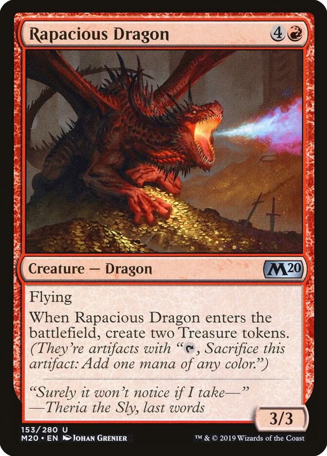 Rapacious Dragon (153) [Core Set 2020]
