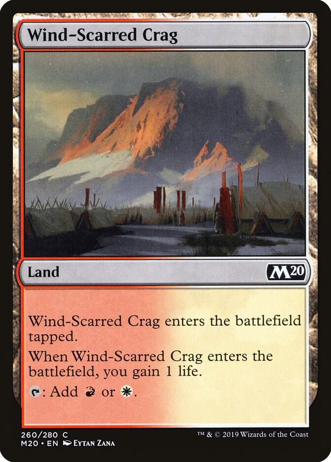 Wind-Scarred Crag (260) [Core Set 2020]