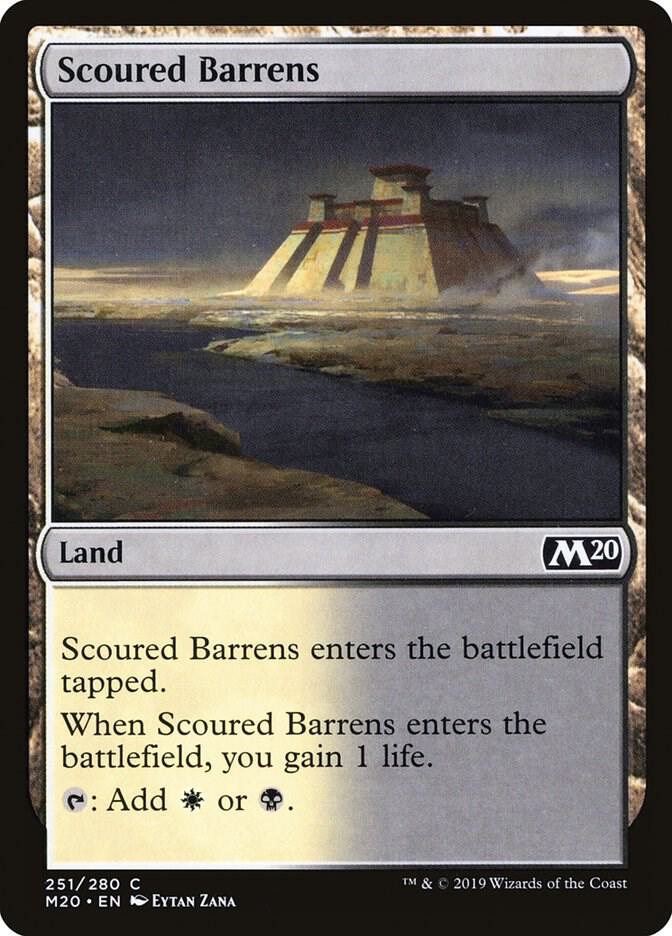 Scoured Barrens (251) [Core Set 2020]