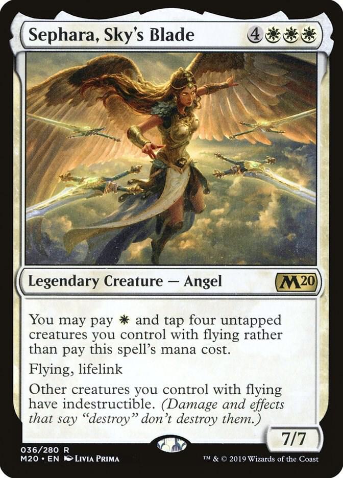 Sephara, Sky's Blade (36) [Core Set 2020]
