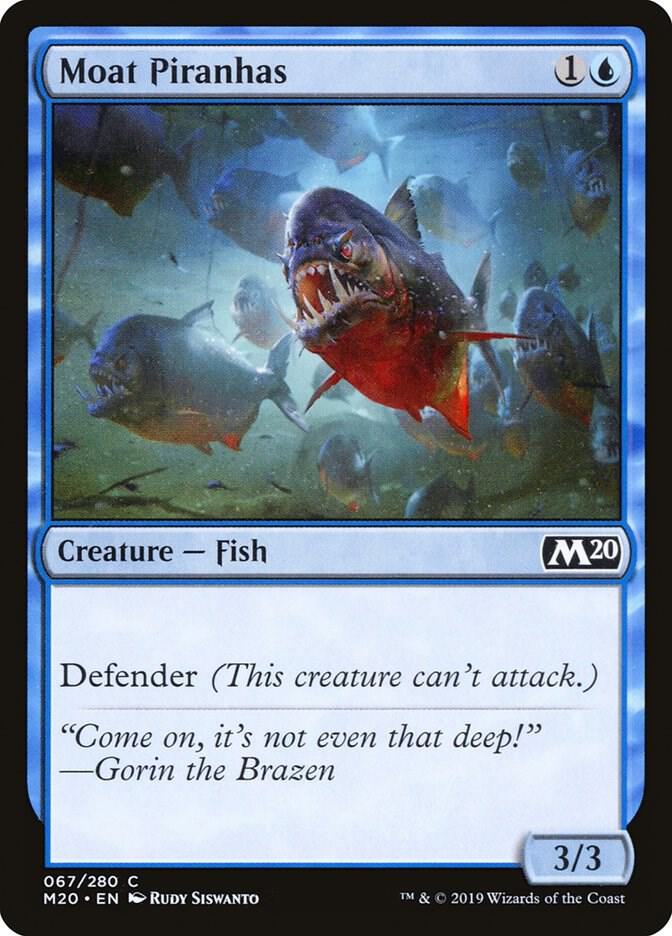 Moat Piranhas (67) [Core Set 2020]