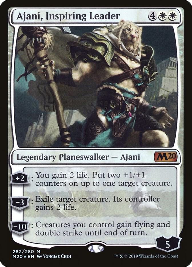Ajani, Inspiring Leader (282) [Core Set 2020]