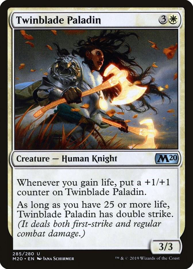 Twinblade Paladin (285) [Core Set 2020]