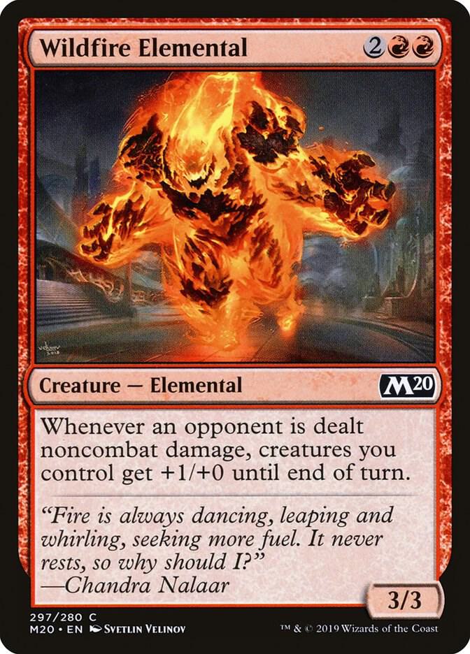 Wildfire Elemental (297) [Core Set 2020]