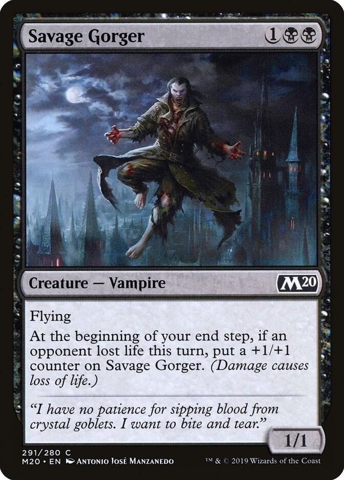 Savage Gorger (291) [Core Set 2020]
