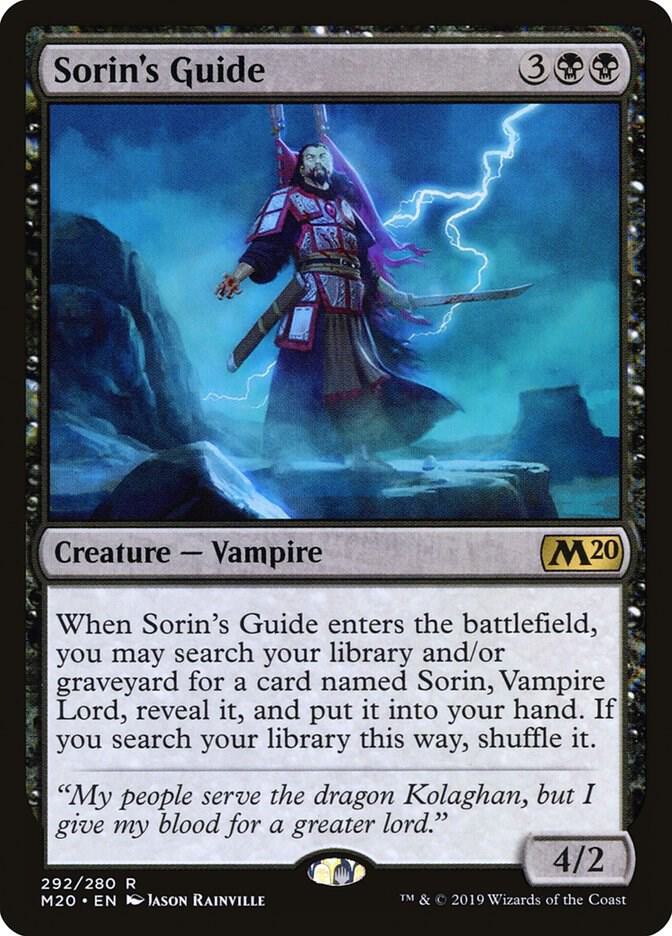 Sorin's Guide (292) [Core Set 2020]