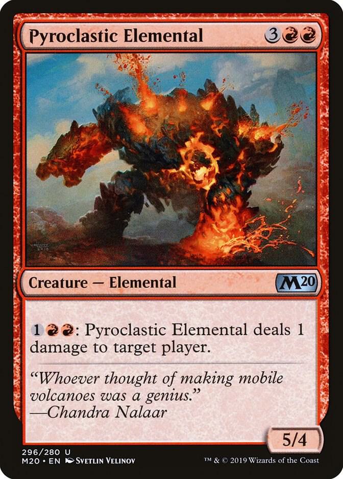 Pyroclastic Elemental (296) [Core Set 2020]
