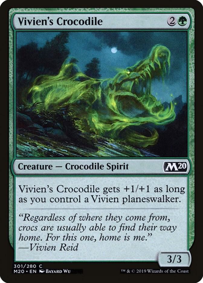 Vivien's Crocodile (301) [Core Set 2020]