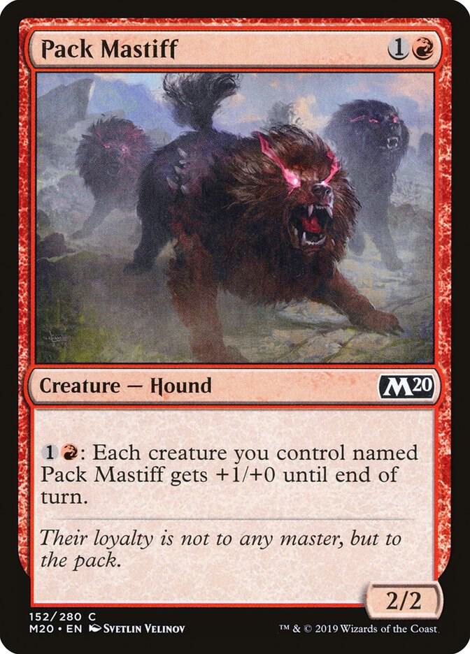 Pack Mastiff (152) [Core Set 2020]