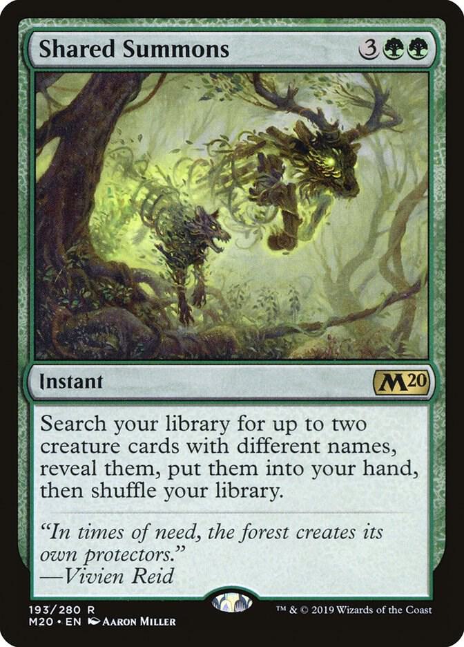 Shared Summons (193) [Core Set 2020]