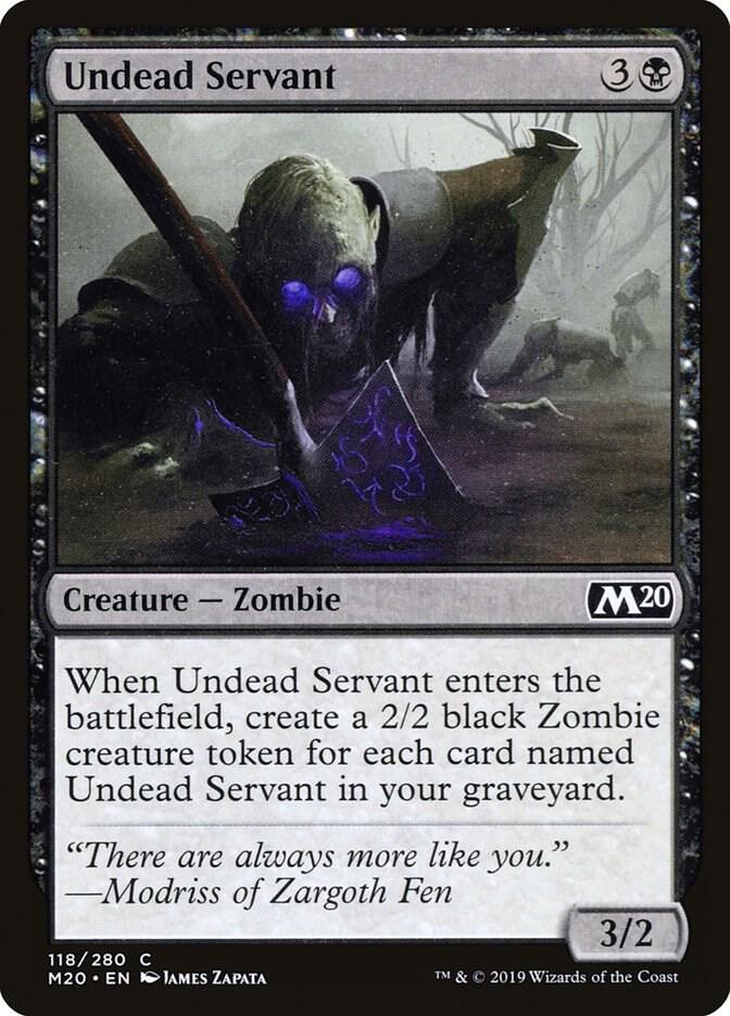 Undead Servant (118) [Core Set 2020]