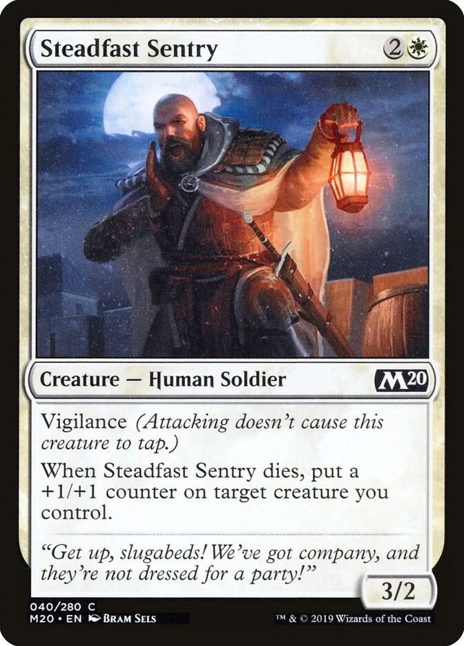 Steadfast Sentry (40) [Core Set 2020]