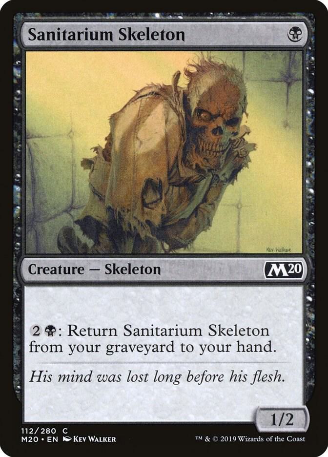 Sanitarium Skeleton (112) [Core Set 2020]