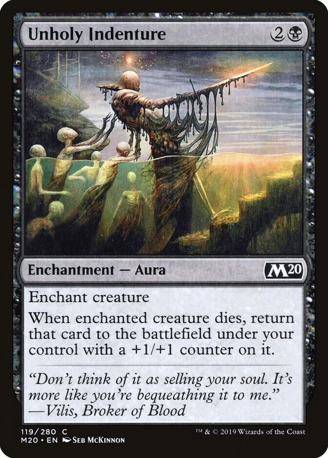 Unholy Indenture (119) [Core Set 2020]