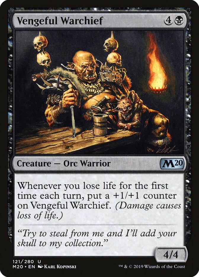 Vengeful Warchief (121) [Core Set 2020]