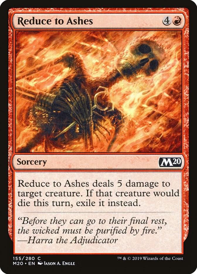 Reduce to Ashes (155) [Core Set 2020]