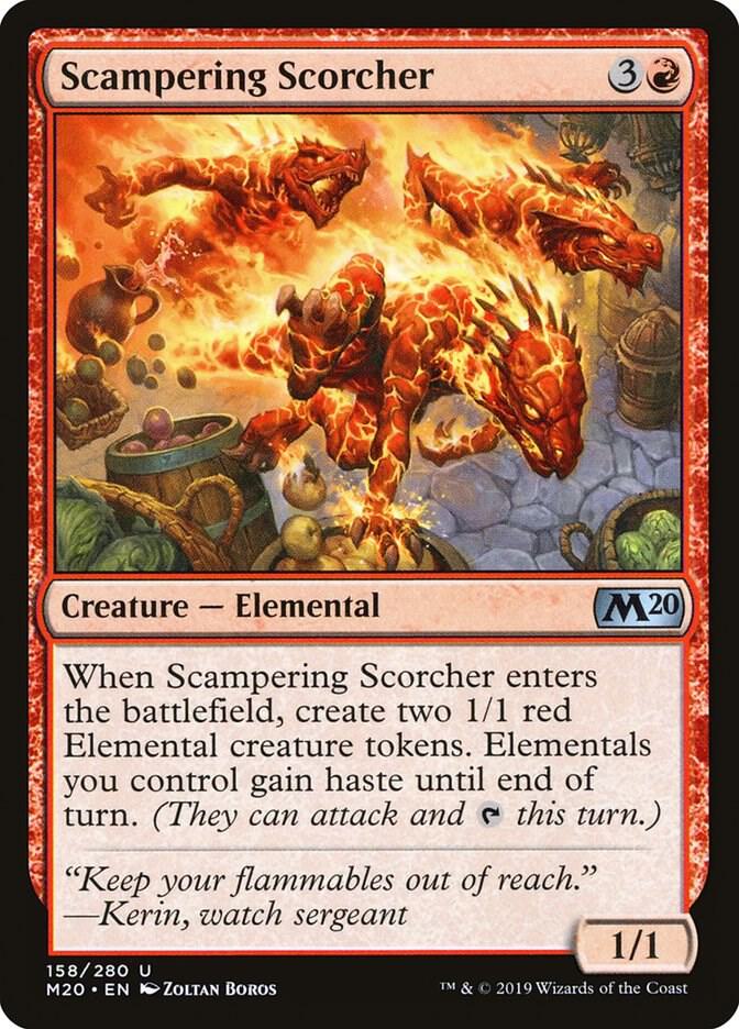 Scampering Scorcher (158) [Core Set 2020]