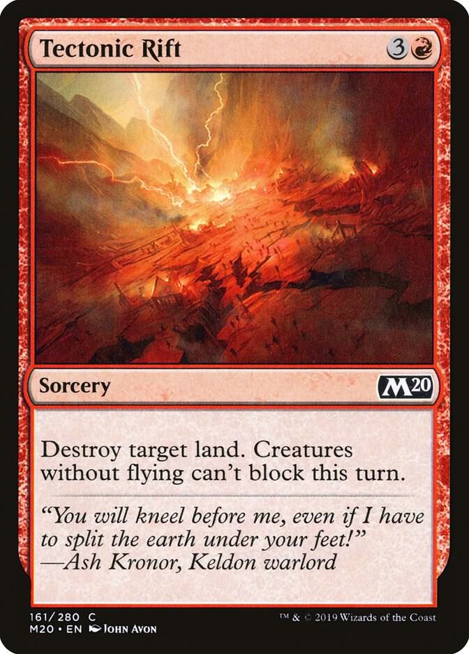 Tectonic Rift (161) [Core Set 2020]
