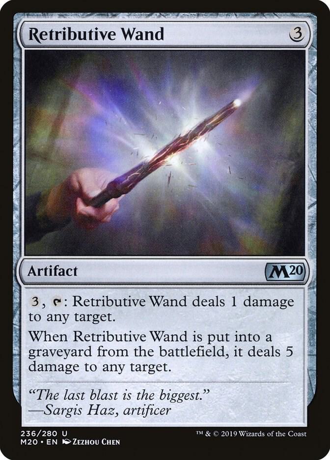 Retributive Wand (236) [Core Set 2020]