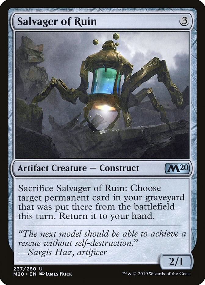 Salvager of Ruin (237) [Core Set 2020]