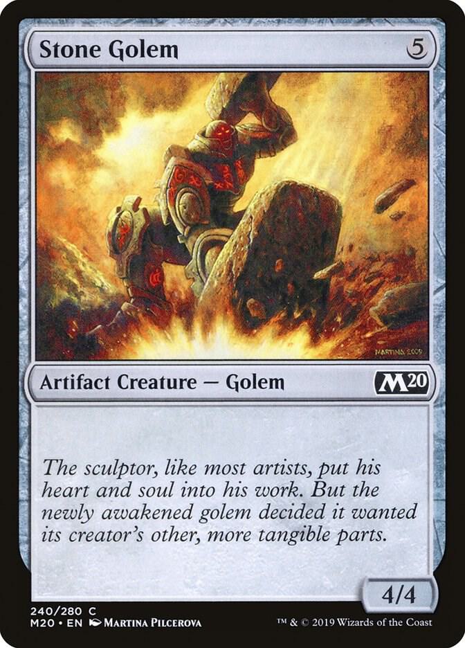 Stone Golem (240) [Core Set 2020]