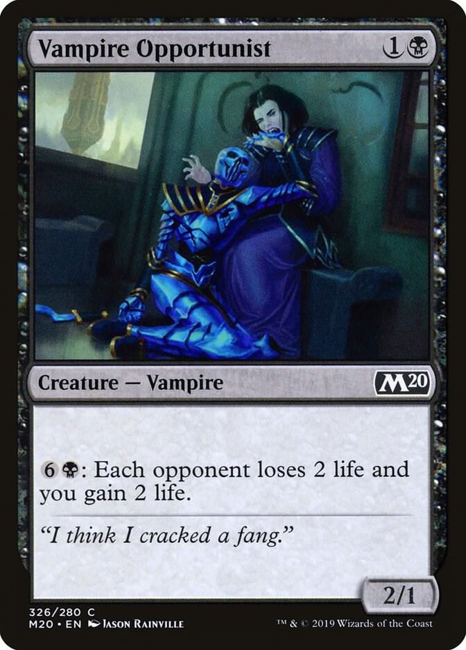 Vampire Opportunist (326) [Core Set 2020]