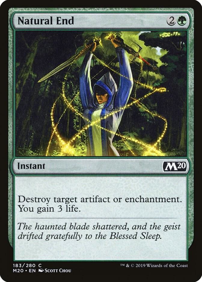 Natural End (183) [Core Set 2020]