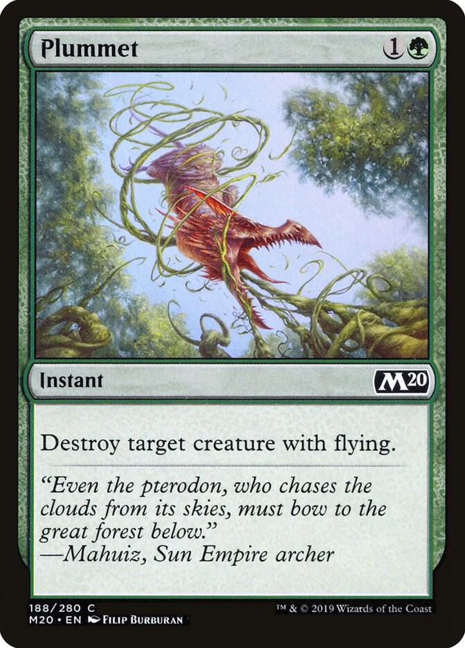 Plummet (188) [Core Set 2020]