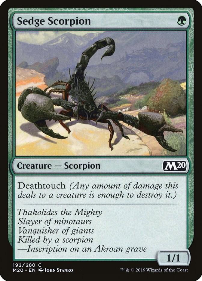 Sedge Scorpion (192) [Core Set 2020]