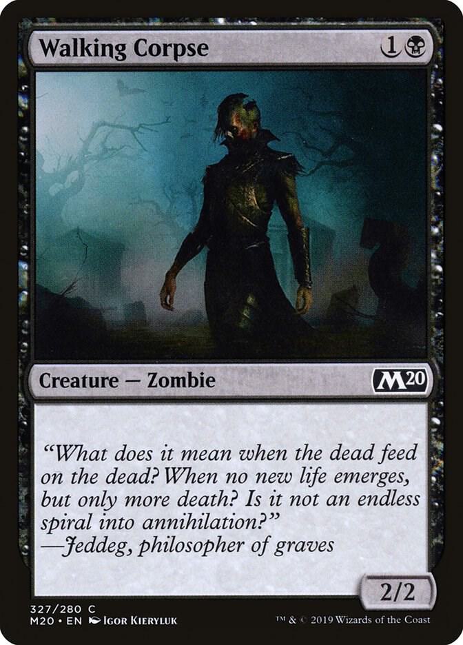 Walking Corpse (327) [Core Set 2020]
