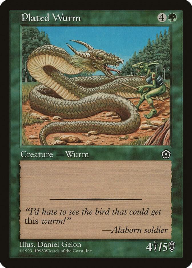 Plated Wurm (141) [Portal Second Age]