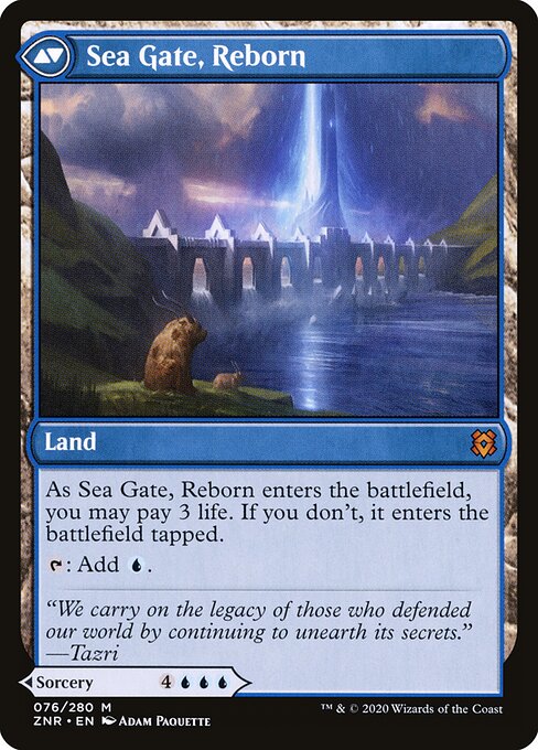 Sea Gate Restoration (76) [Zendikar Rising] Reverse