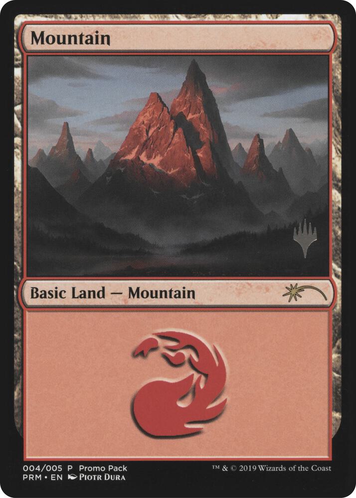 Mountain (4) [Core Set 2020 Promos]