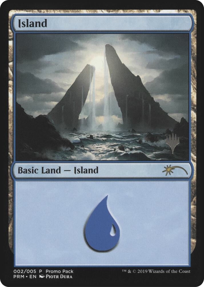 Island (2) [Core Set 2020 Promos]