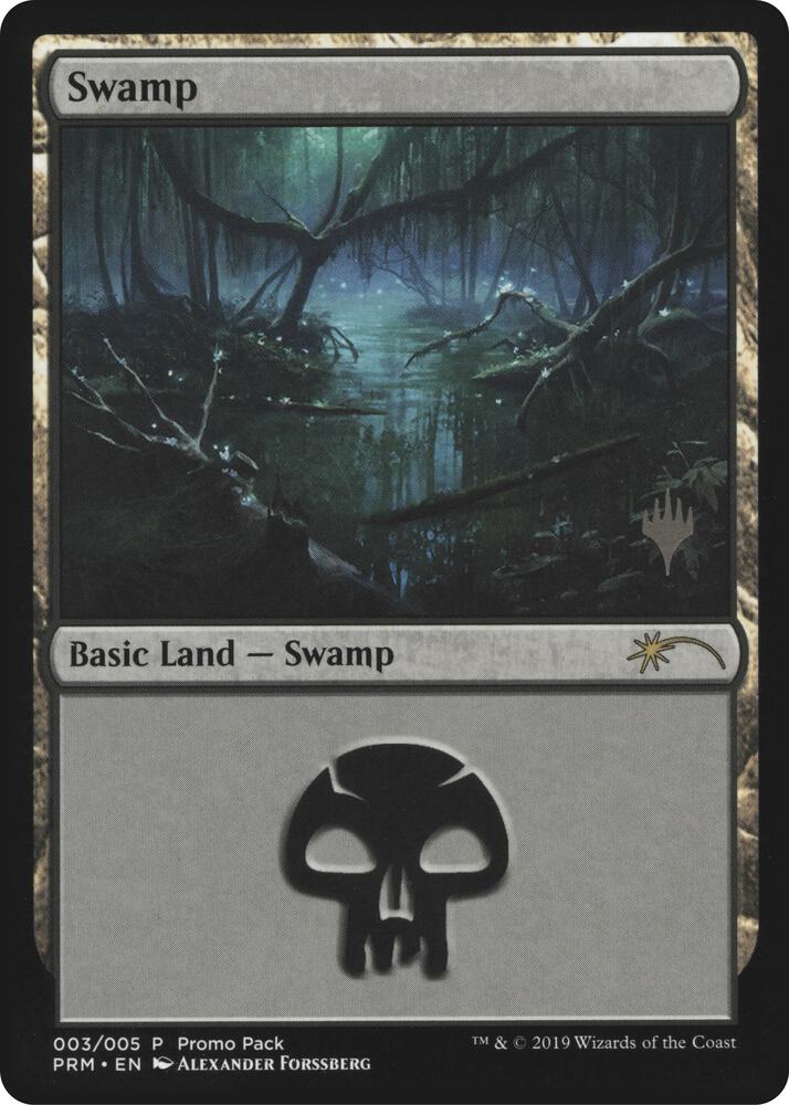 Swamp (3) [Core Set 2020 Promos]