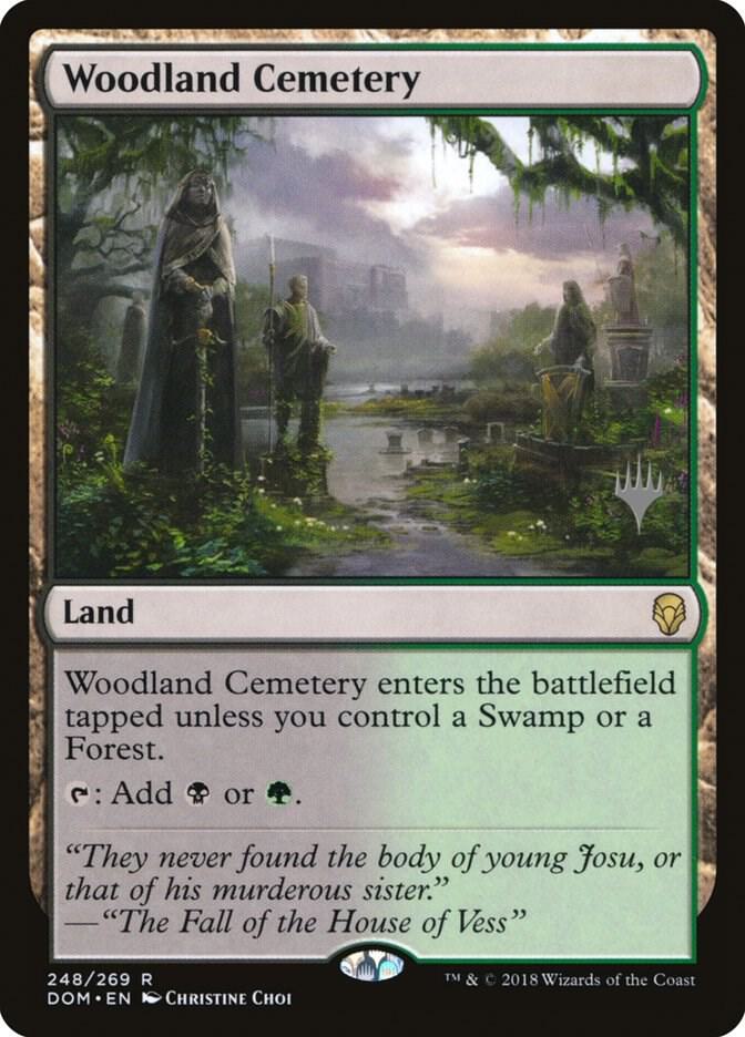 Woodland Cemetery (248) [Core Set 2020 Promos]