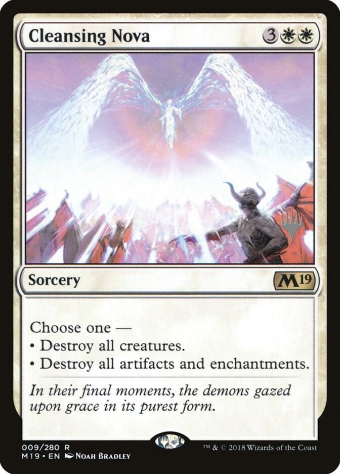 Cleansing Nova (9) [Core Set 2020 Promos]