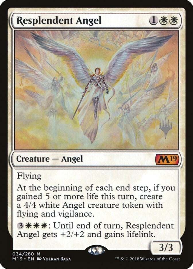 Resplendent Angel (34) [Core Set 2020 Promos]
