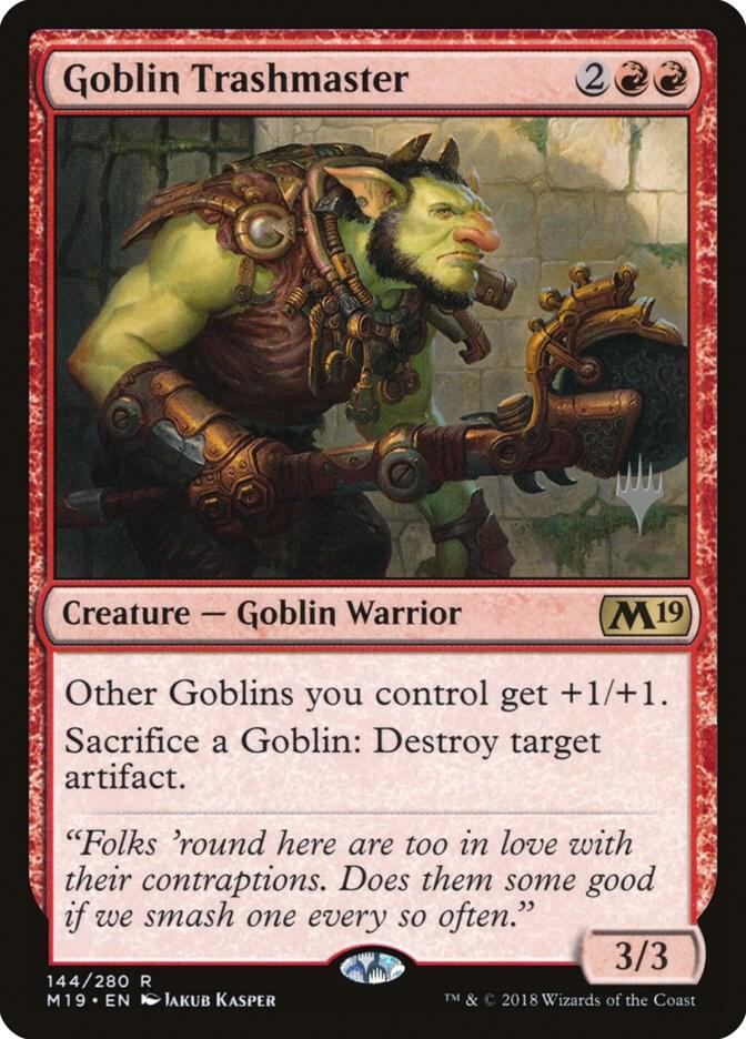 Goblin Trashmaster (144) [Core Set 2020 Promos]