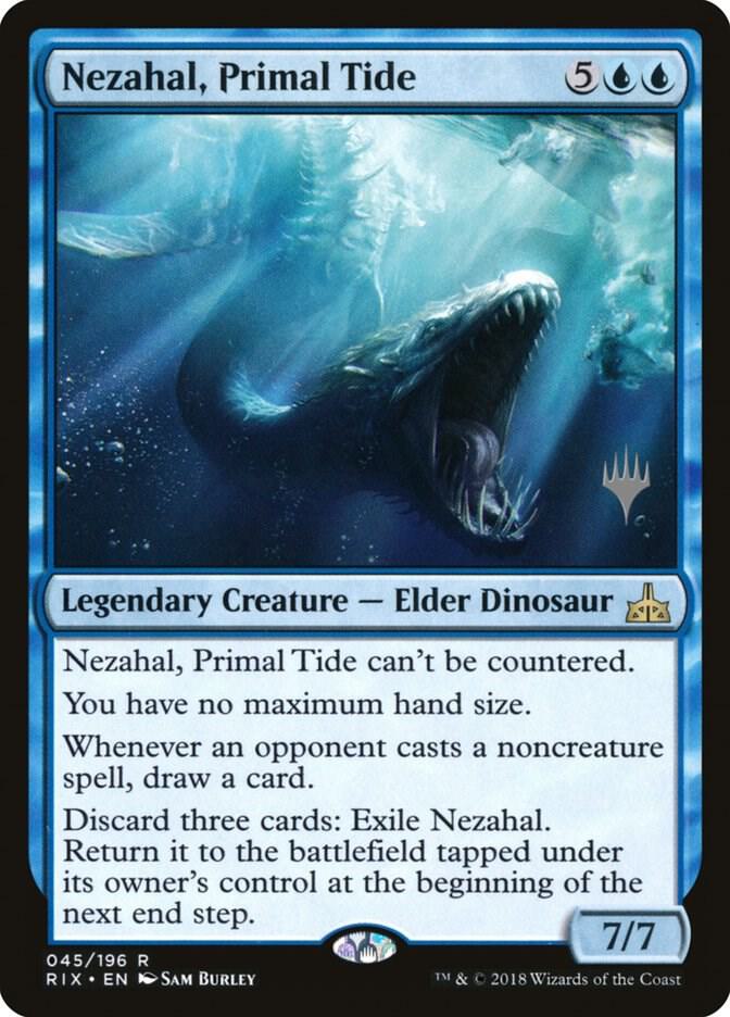 Nezahal, Primal Tide (45) [Core Set 2020 Promos]