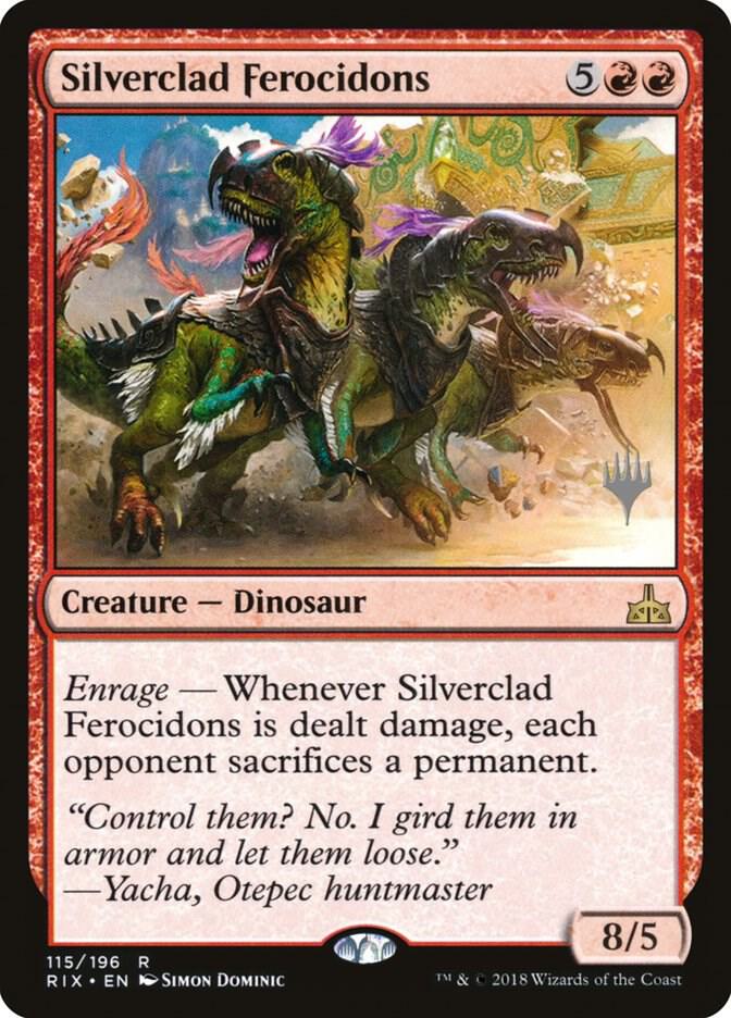 Silverclad Ferocidons (115) [Core Set 2020 Promos]