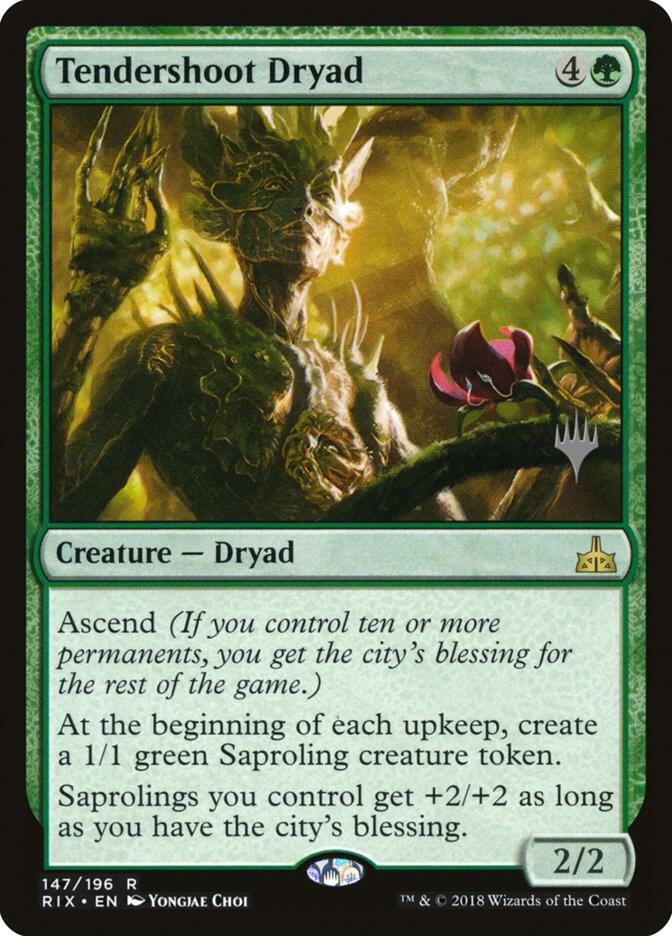 Tendershoot Dryad (147) [Core Set 2020 Promos]