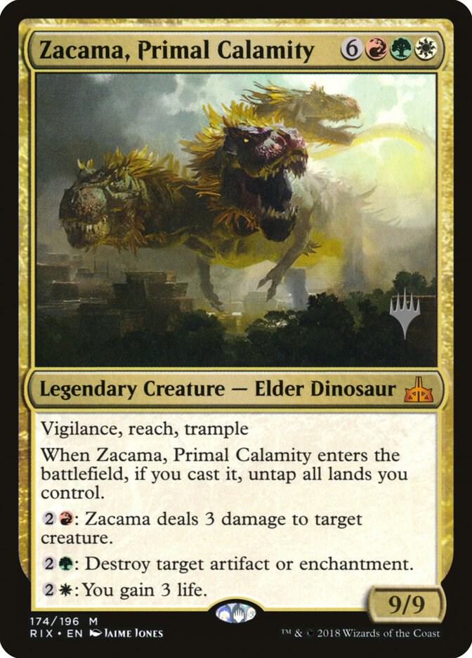 Zacama, Primal Calamity (174) [Core Set 2020 Promos]
