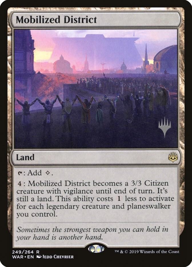 Mobilized District (249) [Core Set 2020 Promos]