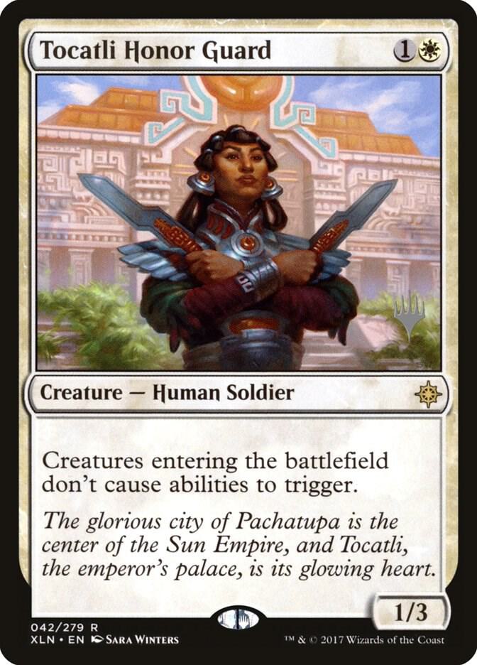 Tocatli Honor Guard (42) [Core Set 2020 Promos]