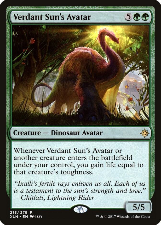 Verdant Sun's Avatar (213) [Core Set 2020 Promos]