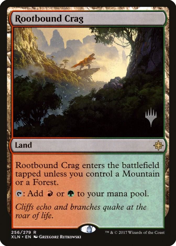 Rootbound Crag (256) [Core Set 2020 Promos]