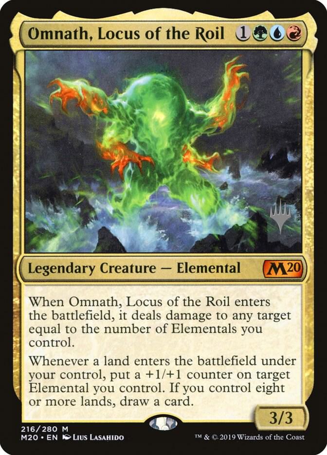 Omnath, Locus of the Roil (216) [Core Set 2020 Promos]