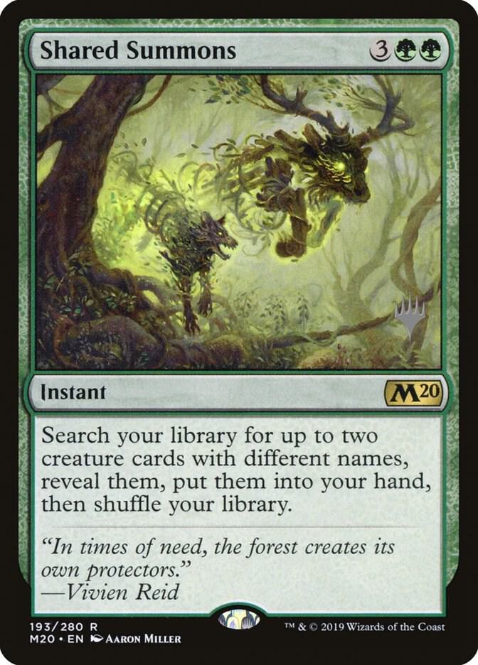 Shared Summons (193) [Core Set 2020 Promos]