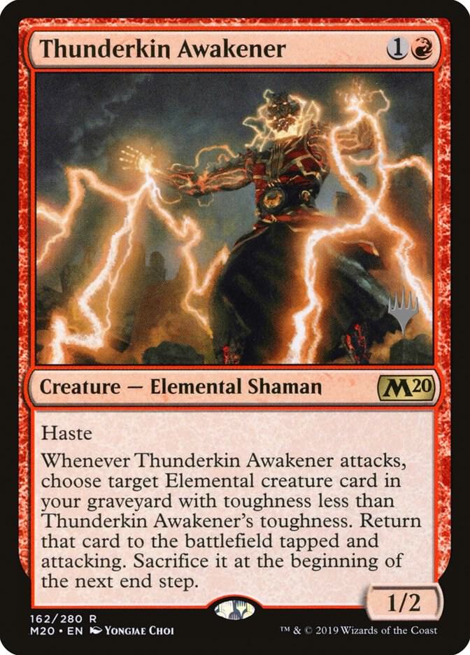 Thunderkin Awakener (162) [Core Set 2020 Promos]